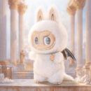 The Monsters Labubu Zimomo  Angel In Clouds Vinyl Face Doll Pop Mart