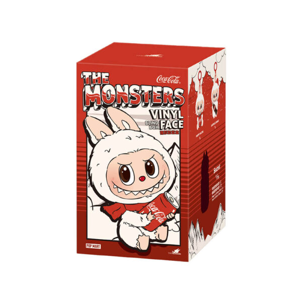Labubu The Monsters Coca Cola Pop Mart Series Vinyl Face (Blind Box) - Image 2