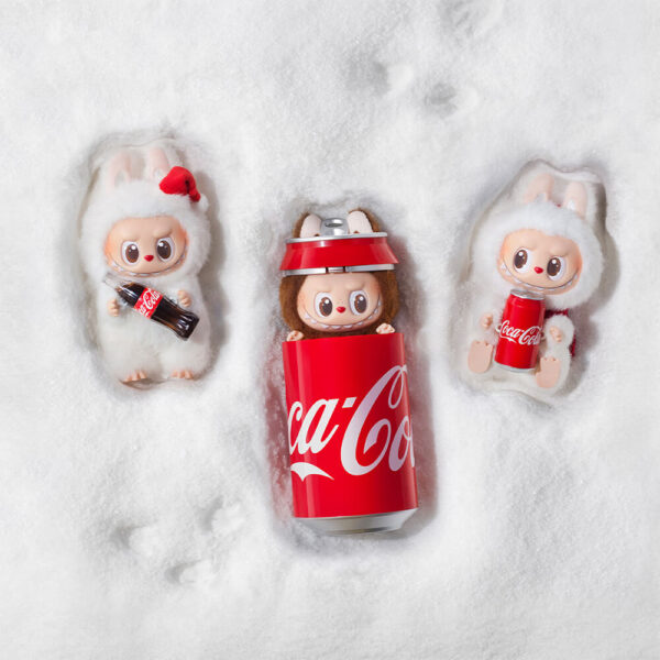 Labubu The Monsters Coca Cola Pop Mart Series Vinyl Face (Blind Box) - Image 6