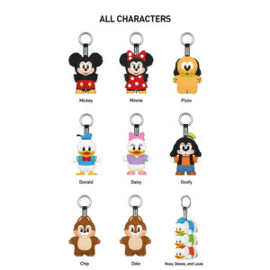 Mickey Family Cute Together Keychain Series Figures Pop Mart (Blind Box)
