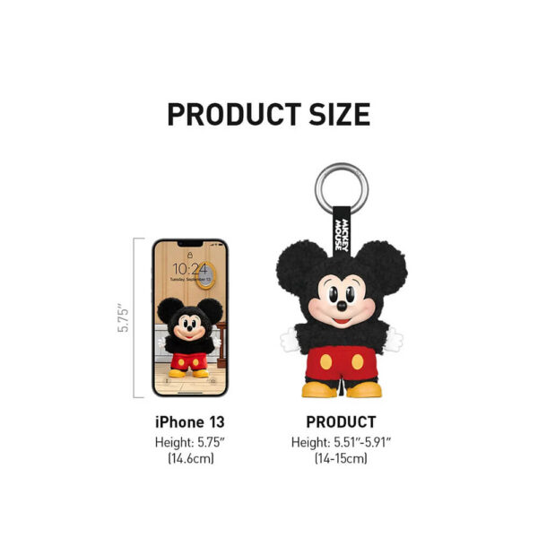 Mickey Family Cute Together Keychain Series Figures Pop Mart (Blind Box) - Image 4