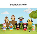 Mickey Family Cute Together Keychain Series Figures Pop Mart (6 Blind Boxes)