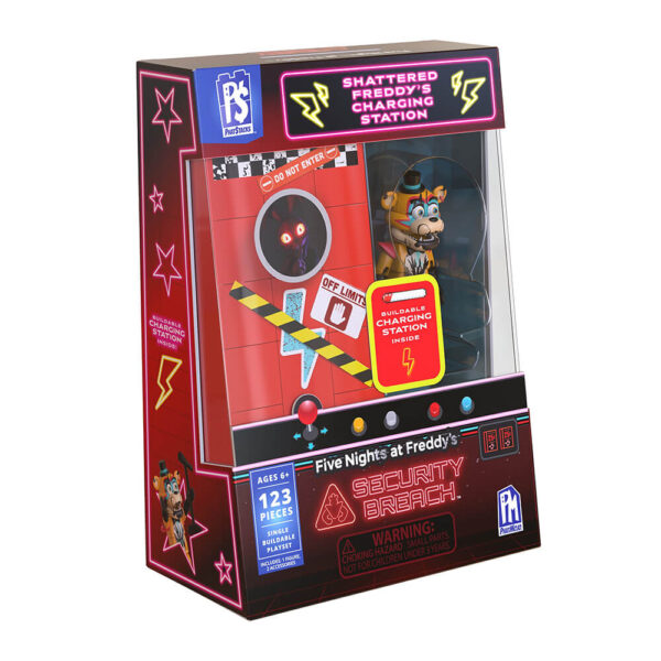 PhatMojo - Charging Station Games:  Five Nights at Freddy''s - Shattered Freddy Buildable Set (CS1300) - Image 2