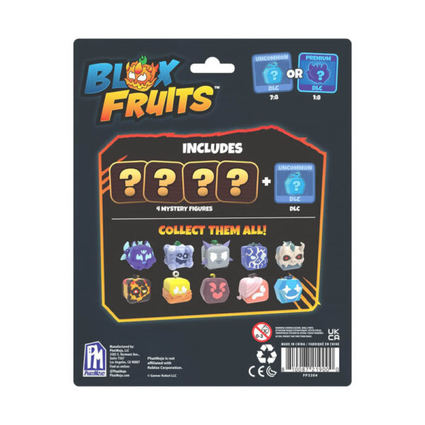 PhatMojo - Blox Fruits Games: Roblox - Mini Figure 4-Pack (FP3304) - Image 4