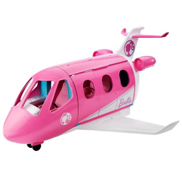 Mattel Barbie Dreamplane Airplane Playset With Puppy And Snack Cart, 15+ Accessories - Image 4