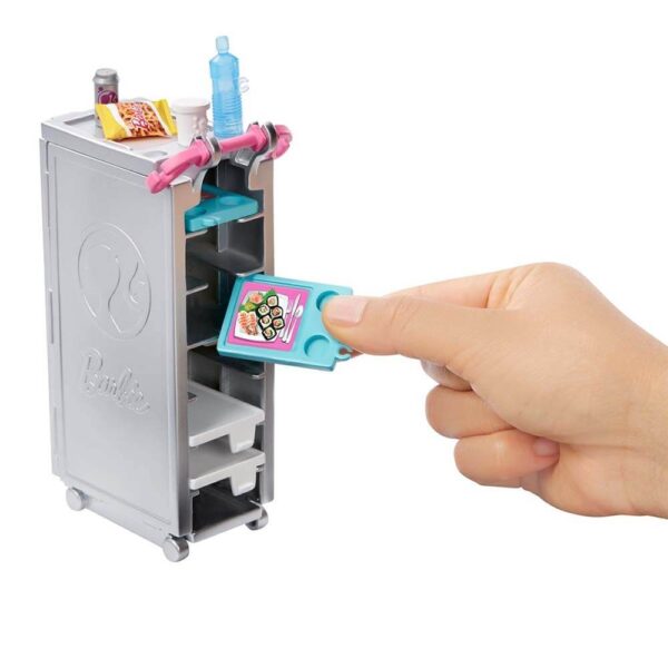 Mattel Barbie Dreamplane Airplane Playset With Puppy And Snack Cart, 15+ Accessories - Image 6