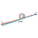 Mattel Hot Wheels Double Loop Dash Track Set
