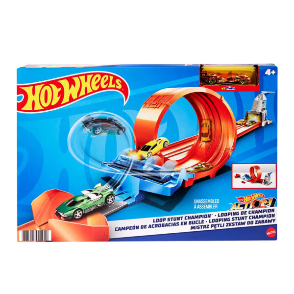 Mattel Hot Wheels Action Loop Stunt Champion Track Set - Image 2