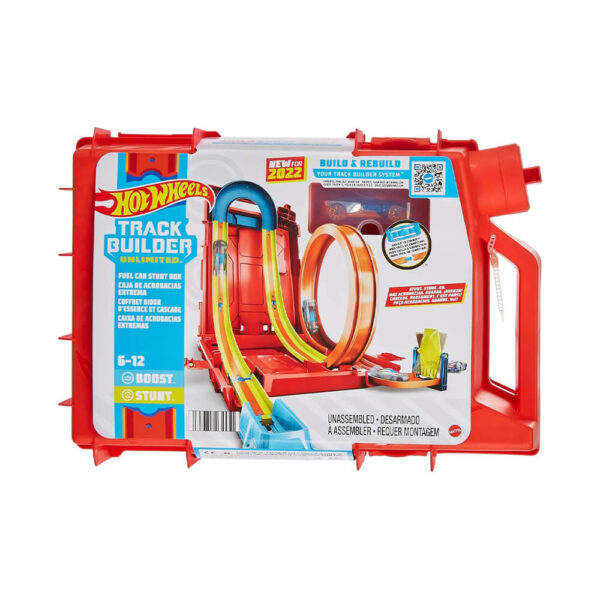 Mattel Hot WheelsTrack Builder Unlimited Fuel Can Stunt Box - Image 2