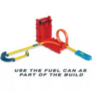 Mattel Hot WheelsTrack Builder Unlimited Fuel Can Stunt Box