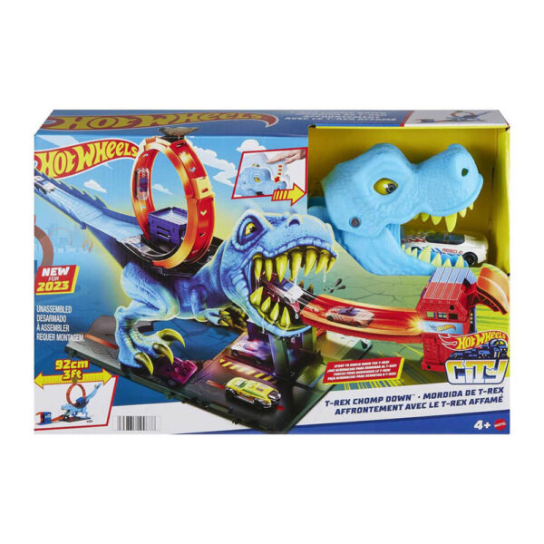 Mattel Hot Wheels City T-Rex Chomp Down - Image 2