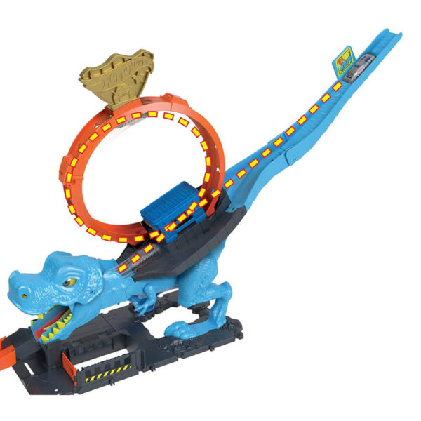 Mattel Hot Wheels City T-Rex Chomp Down - Image 4