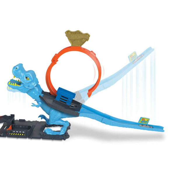 Mattel Hot Wheels City T-Rex Chomp Down - Image 5