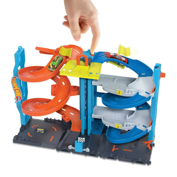 Mattel Hot Wheels City Transforming Race Tower - Image 4