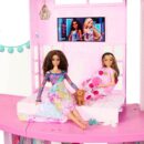 Mattel Barbie Dreamhouse, 75+ Pieces, Pool Party Doll House With 3 Story Slide