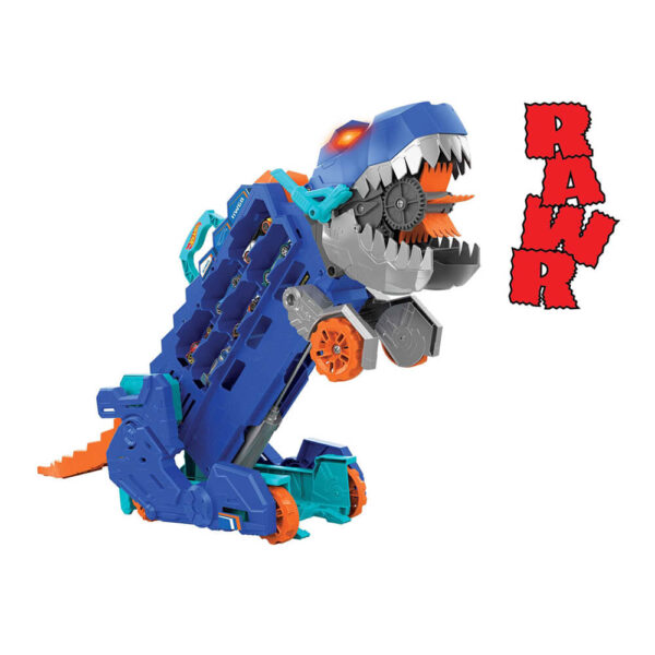 Mattel Hot Wheels Transforming City T-Rex Ultimate Hauler - Image 4