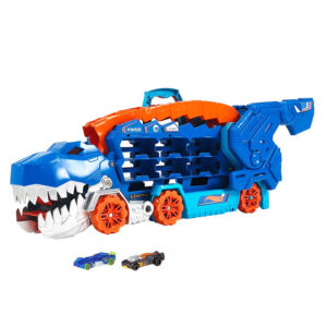 Mattel Hot Wheels Transforming City T-Rex Ultimate Hauler