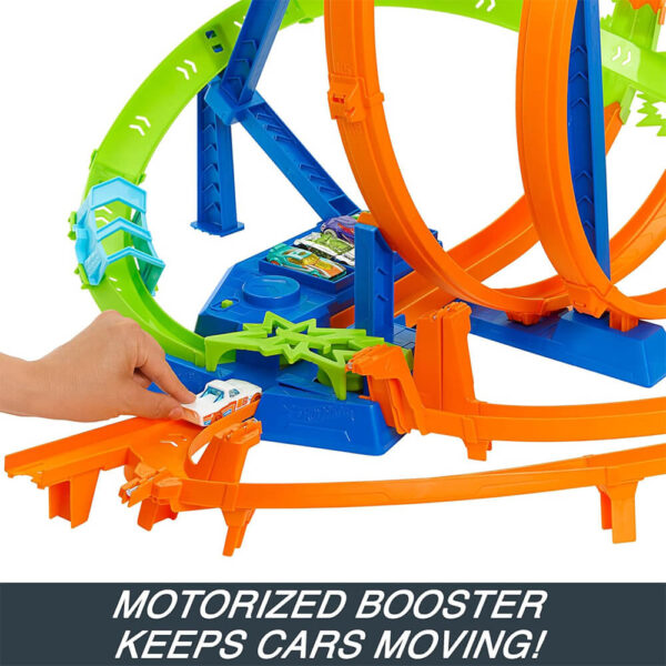 Mattel Hot Wheels Epic Crash Dash Track Set - Image 4