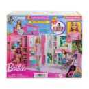 Mattel Barbie Getaway House, Doll House Playset With 4 Play Areas And 11 Decor Accessories & Doll