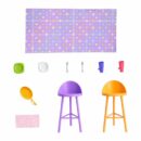 Mattel Barbie Getaway House, Doll House Playset With 4 Play Areas And 11 Decor Accessories & Doll