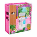 Mattel Barbie Getaway House, Doll House Playset With 4 Play Areas And 11 Decor Accessories & Doll