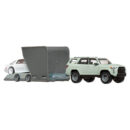 Mattel Hot Wheels  Team Transport Truck & Race Car - ''18 Toyota 4Runner & 89 Toyota Supra (Group FLF56)