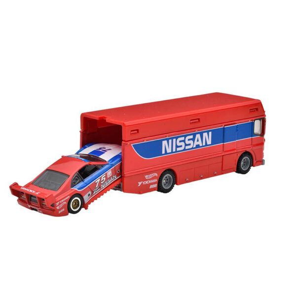 Mattel Hot Wheels  Team Transport Truck & Race Car - Euro Hauler & 94 Nissan 300 ZX GTS (Group FLF56) - Image 3