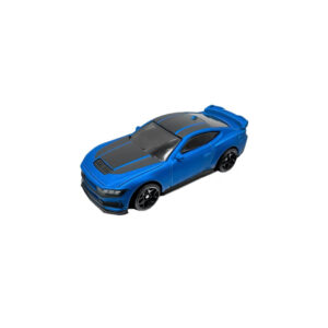 Hot Wheels Ford Mustang Dark Horse (Matt Blue & Matt Black) 10/10 Then and Now - 2024-250/250 (Short Card) - HRY93