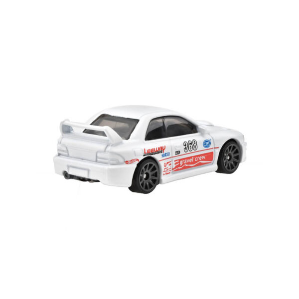 Hot Wheels - '98 Subaru Impreza 22B-STi Version - HW: The '90s 10/10 - HTB12 - Short Card - Hella - Sparco - The Gravel Crew - Mattel 2024-1:64 - Image 3