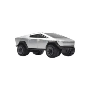 Hot Wheels - Tesla Cybertruck - HW Rolling Metal 4/5 - HTB55 - Short Card - ZAMAC - Mattel 2024 - 1:64