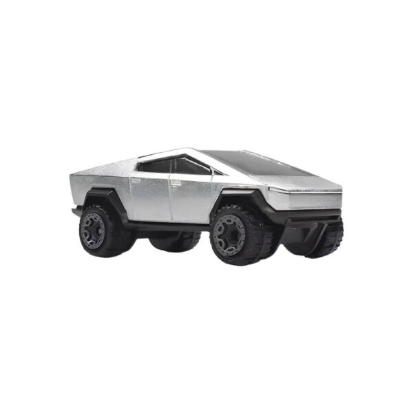 Hot Wheels - Tesla Cybertruck - HW Rolling Metal 4/5 - HTB55 - Short Card - ZAMAC - Mattel 2024 - 1:64