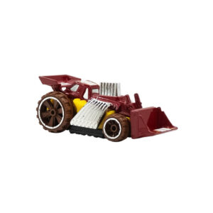 Hot Wheels Speed Dozer (Red, Yellow, Chrome & Brown Let's Race) 5/10 HW Metro - 2024-147/250 (Short Card) - HTF03