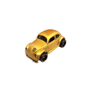 Hot Wheels - Bumblebee - HW Screen Time 9/10 - HTF09 - Short Card - Volkswagen - Transformers - VW Beetle Gold - Mattel 2024 - 1:64