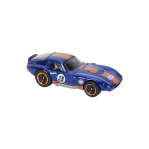 Hot Wheels - Shelby Cobra Daytona Coupe - HW Race Day 5/10 - HTF10 - Short Card - Gulf Design - Good Year - Mattel 2024 - 1:64