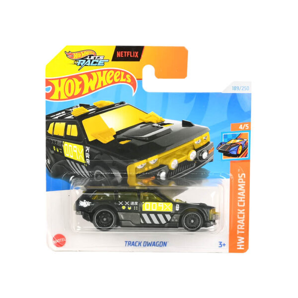 Hot Wheels - Track Dwagon - HW Track Champs 4/5 - HTF12 - Short Card - Netflix Let's Race - Mattel 2024-1:64 - Image 2