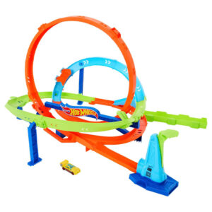 Mattel Hot Wheels Action Loop Cyclone Challenge Track Set