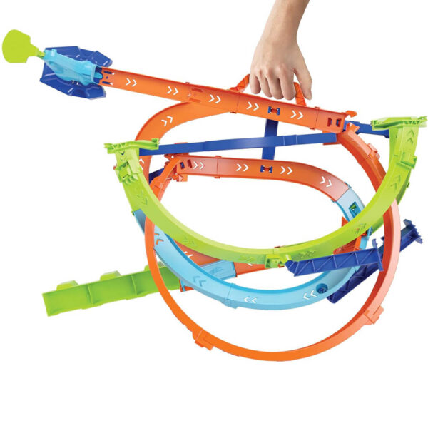 Mattel Hot Wheels Action Loop Cyclone Challenge Track Set - Image 5
