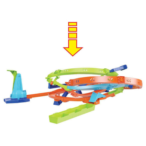 Mattel Hot Wheels Action Loop Cyclone Challenge Track Set - Image 6