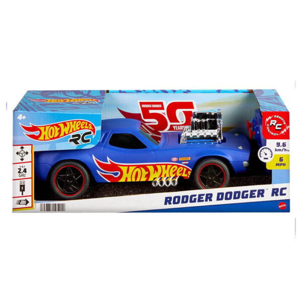 Mattel Hot Wheels Rodger Dodger 1:16 Scale RC Vehicle - Image 2