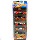 Hot Wheels  Netflix  Track Builder (Gruppox24, Lightnin Bug, Roadster Bite, Mach it Go & Drone Duty) 5 Vehicle Pack (HTV52)