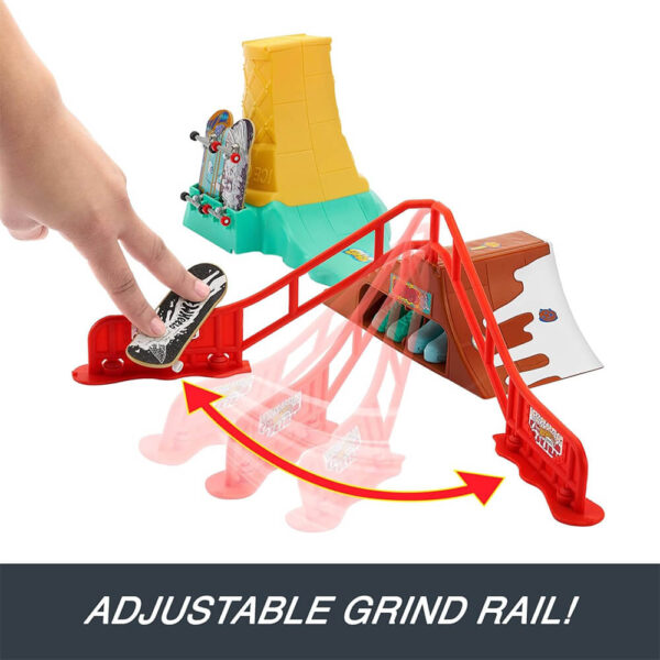 Mattel Hot Wheels Skate Dessert Skate Park - Image 3