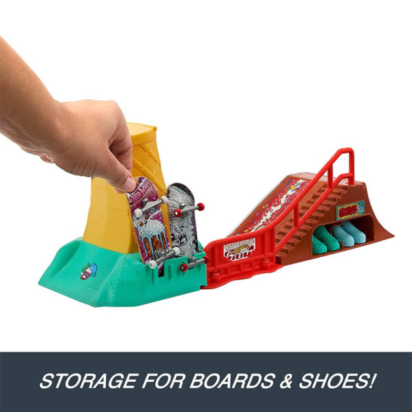 Mattel Hot Wheels Skate Dessert Skate Park - Image 4