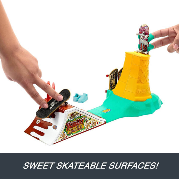 Mattel Hot Wheels Skate Dessert Skate Park - Image 5