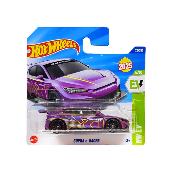 Hot Wheels - Cupra e-Racer - HW EV 4/10 - HYW15 - Short Card - Good Year - Metalflake Plum Pearl - Mattel 2025-1:64 - Image 4