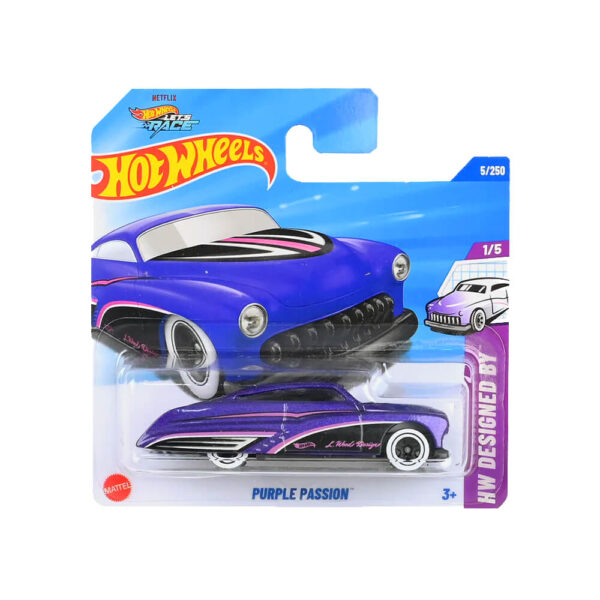 Hot Wheels Single Cars Purple Passion HYW63 - Image 2