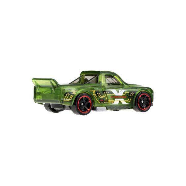HOT WHEELS 2025 DRAFTNATOR CLEAR GREEN 14/250 HYW70 LET'S RACE NETFLIX SHOW - Image 4