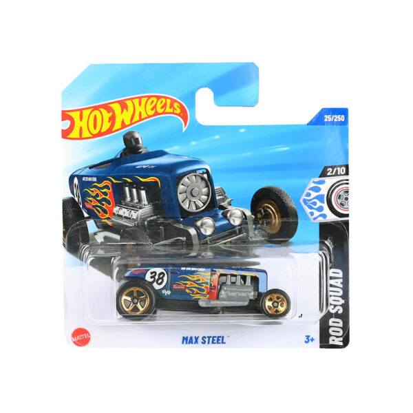 Hot Wheels -Max Steel HYW78 Short Card Mattel 1:64 - Image 2