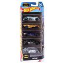 Hot Wheels  DC  Batman Vehicles  5 Vehicle Pack (JDR18)
