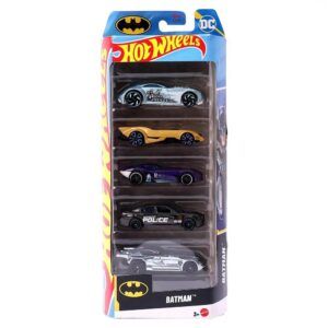 Hot Wheels  DC  Batman Vehicles  5 Vehicle Pack (JDR18)