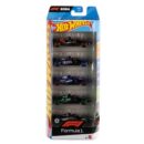 Hot Wheels  Formula 1 (McLaren, BWT Alpine, Visa RB Cash App, Kick Sauber & MoneyGram Hass) 5 Vehicle Pack (JBJ78)
